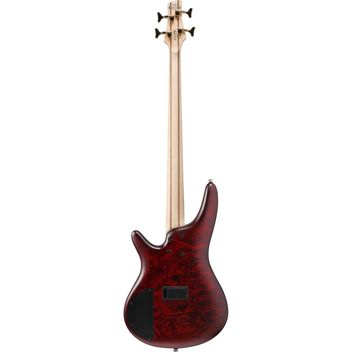 Ibanez SR300EDX SR Standard 4-String Electric Bass - Wine Red Frozen Matte - View 3 | MusicMarket