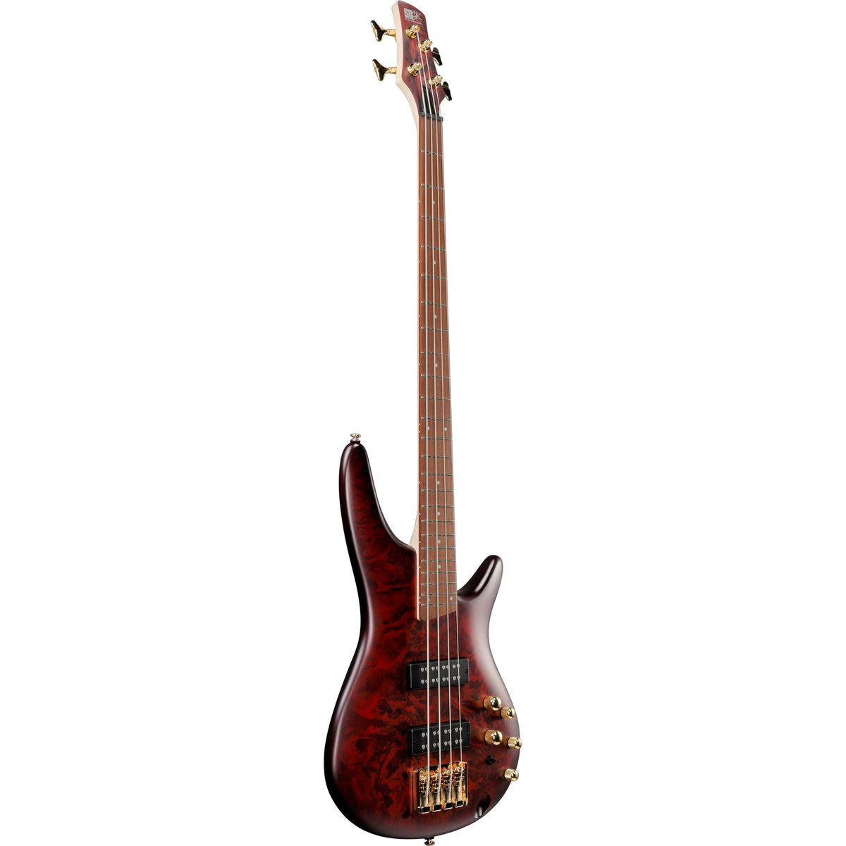 Ibanez SR300EDX SR Standard 4-String Electric Bass - Wine Red Frozen Matte - View 4 | MusicMarket