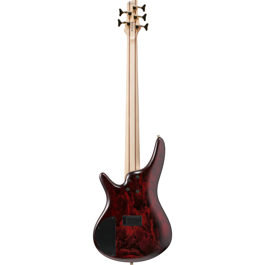 Ibanez SR305EDX SR Standard 5-String Electric Bass - Wine Red Frozen Matte - View 3 | MusicMarket