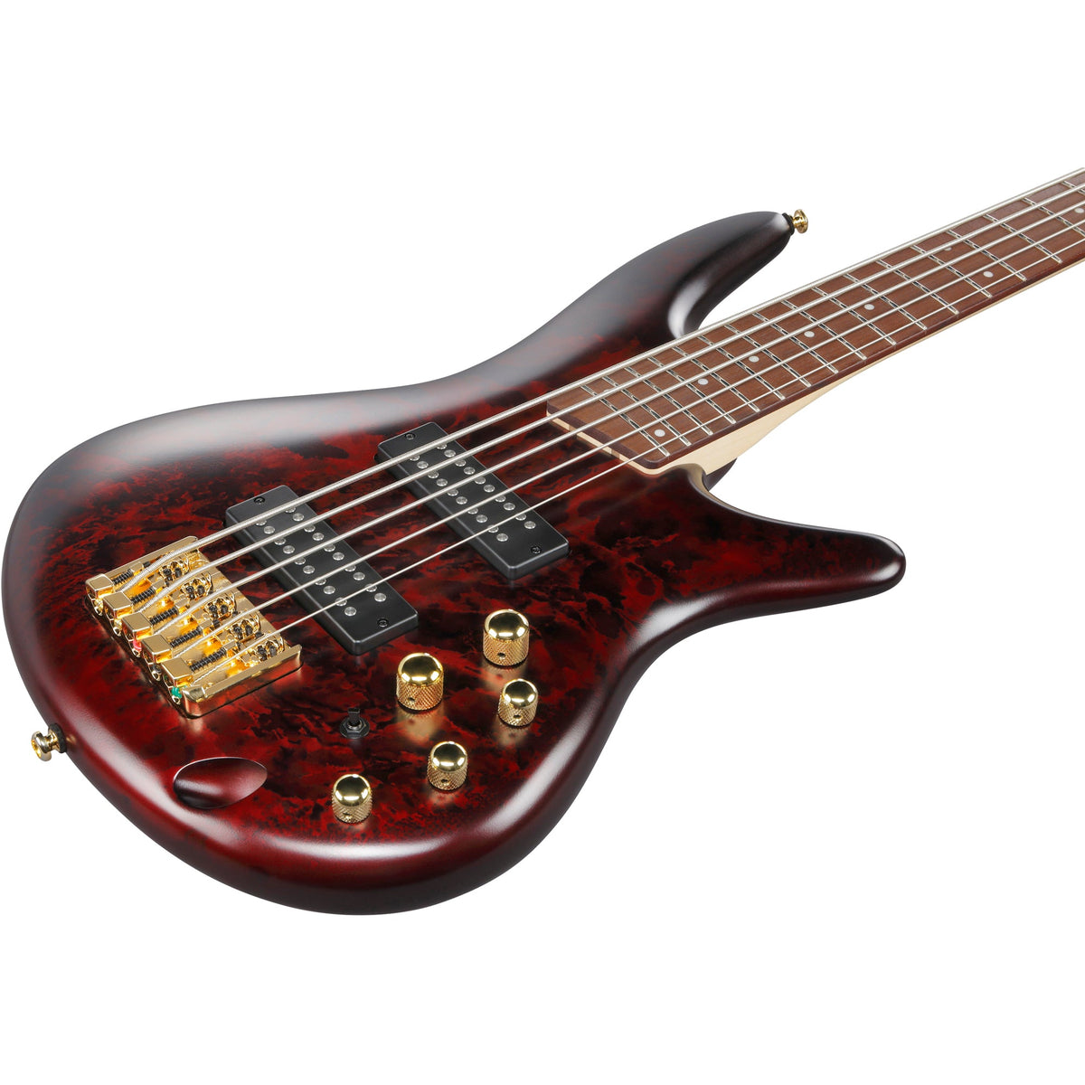 Ibanez SR305EDX SR Standard 5-String Electric Bass - Wine Red Frozen Matte - View 7 | MusicMarket