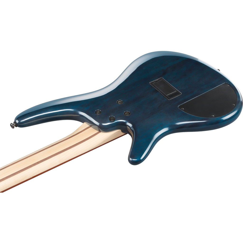 Ibanez SR Standard 5-String Electric Bass - Stained Cosmic Blue Starburst - View 8 | MusicMarket