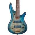 Ibanez SR6605 SR Prestige 5-String Electric Bass - Ghost Fleet Blue Burst - MusicMarket