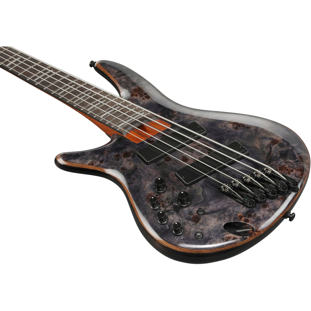 Ibanez SRMS805L SR Bass Workshop Left-handed 5-String Multiscale Electric Bass - Deep Twilight - View 7 | MusicMarket