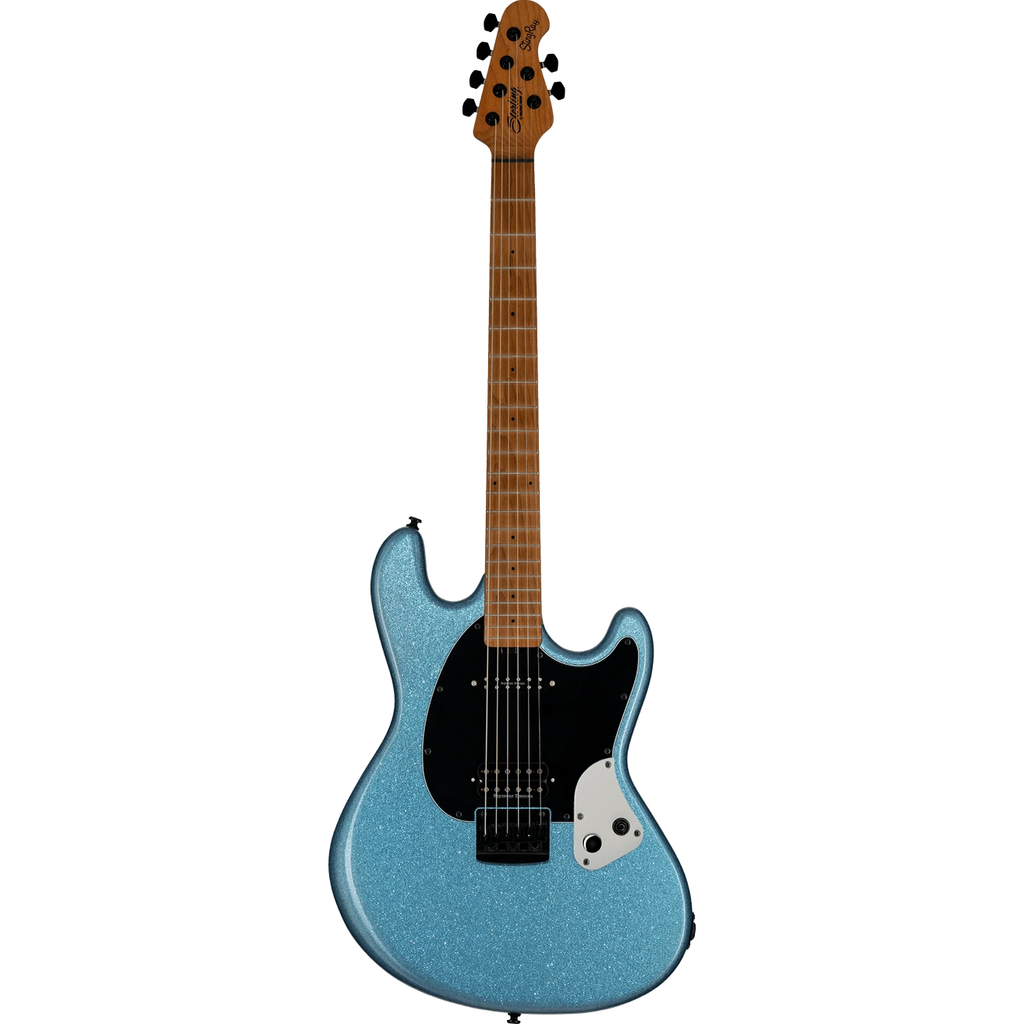 Sterling by Music Man Fluff Artist Series StingRay Electric Guitar - Amana Boat Blue - View 2 | MusicMarket