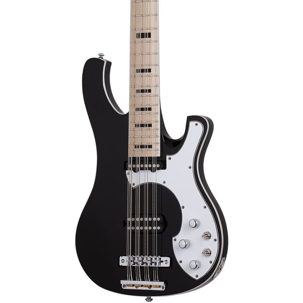 Schecter 684 Stargazer 12 String Bass - Gloss Black - MusicMarket