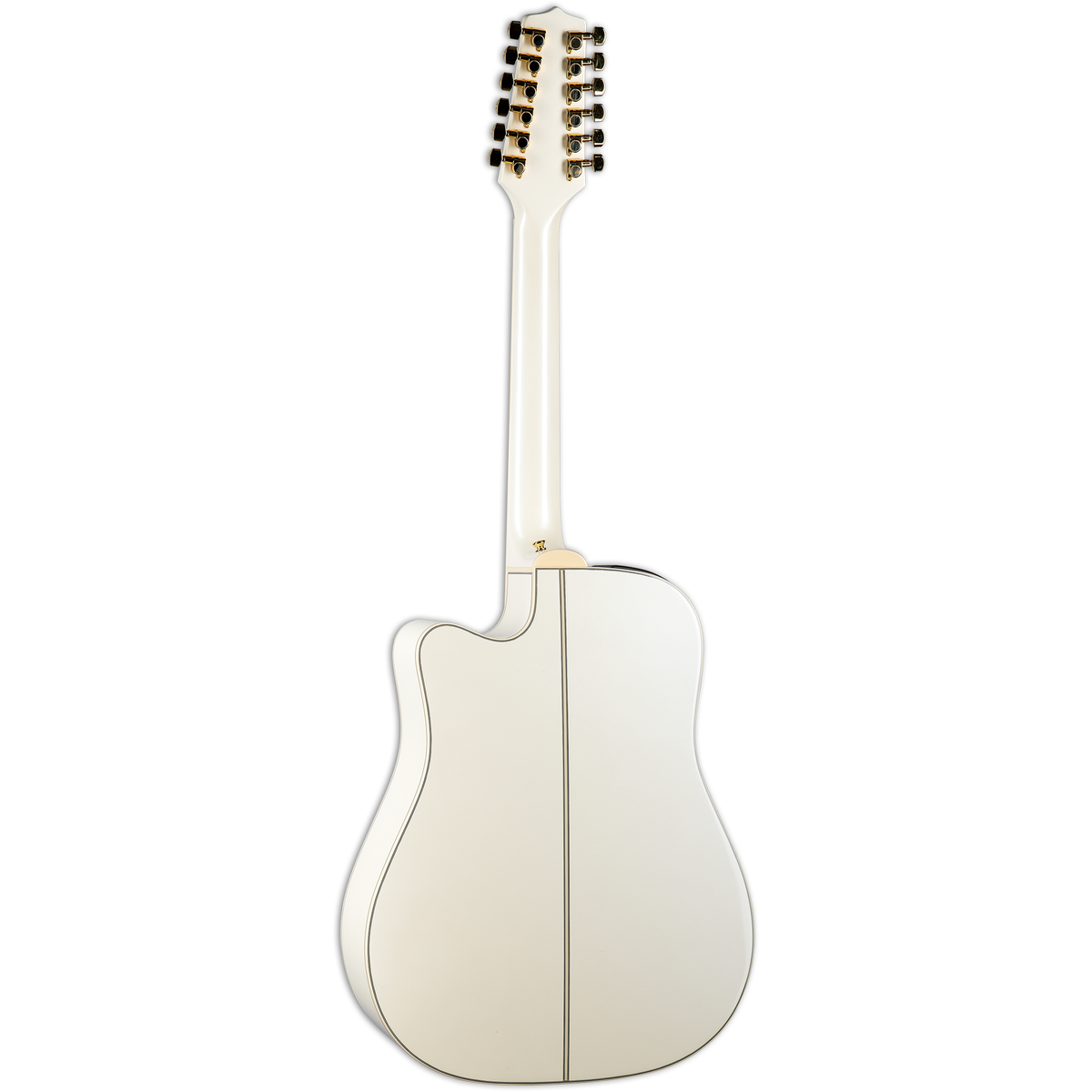 Takamine GD37CE 12 String Dreadnought Acoustic Electric Guitar - Pearl White - View 3 | MusicMarket