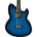 Ibanez TCY10ETBS Talman Acoustic Electric Guitar, Transparent Blue Sunburst - MusicMarket