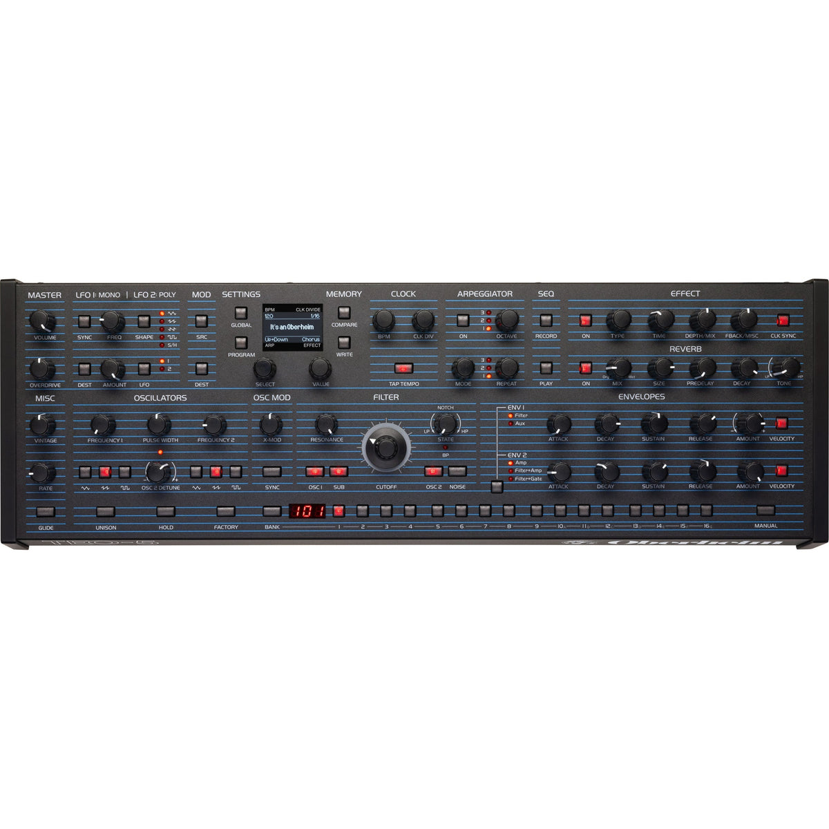 Oberheim TEO-5 Desktop Synth Module - MusicMarket