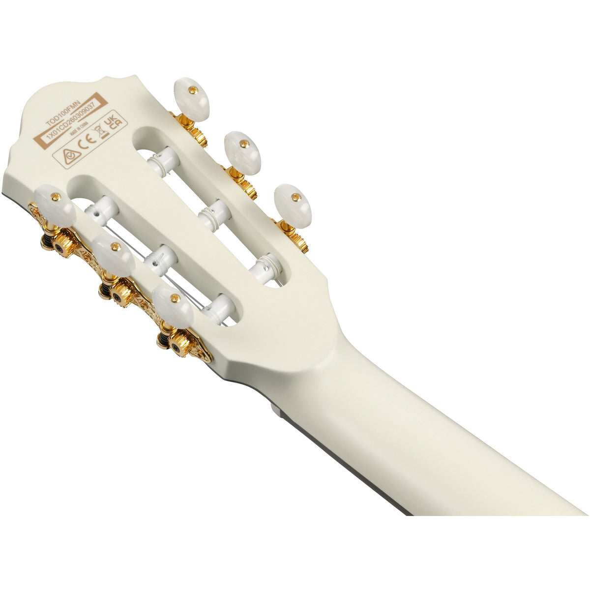 Ibanez TOD100FMN Tim Henson Acoustic Electric Guitar - Toasted Marshmallow Matte - View 8 | MusicMarket