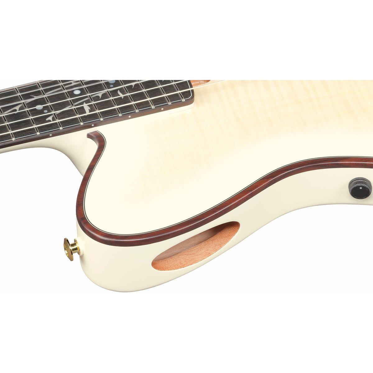 Ibanez TOD100FMN Tim Henson Acoustic Electric Guitar - Toasted Marshmallow Matte - View 11 | MusicMarket