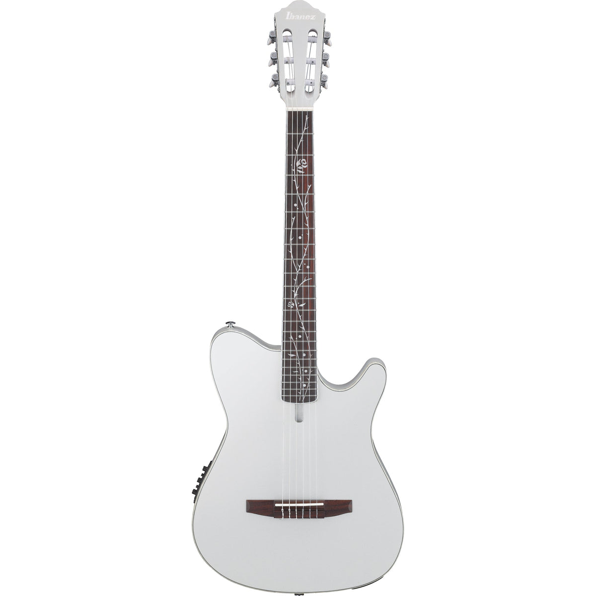 Ibanez TOD10N Tim Henson Acoustic Electric Guitar - Silver Metallic Flat - View 2 | MusicMarket