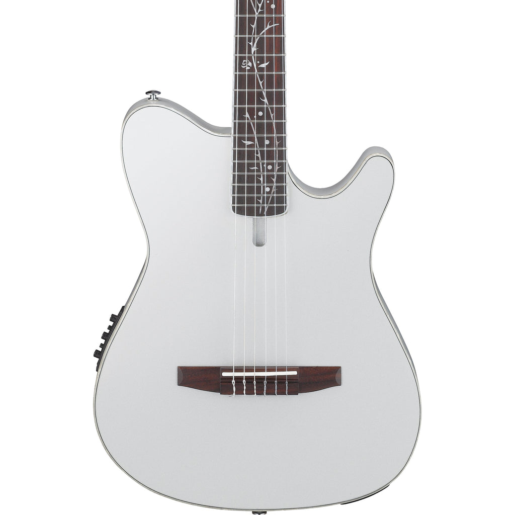 Ibanez TOD10N Tim Henson Acoustic Electric Guitar - Silver Metallic Flat - MusicMarket