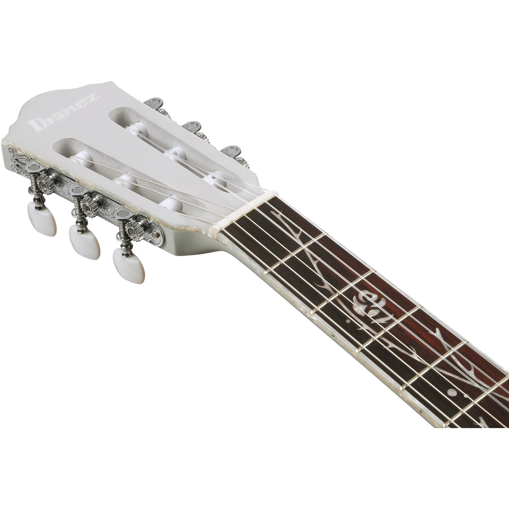 Ibanez TOD10N Tim Henson Acoustic Electric Guitar - Silver Metallic Flat - View 7 | MusicMarket
