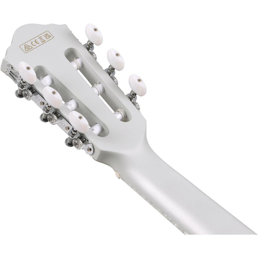 Ibanez TOD10N Tim Henson Acoustic Electric Guitar - Silver Metallic Flat - View 8 | MusicMarket