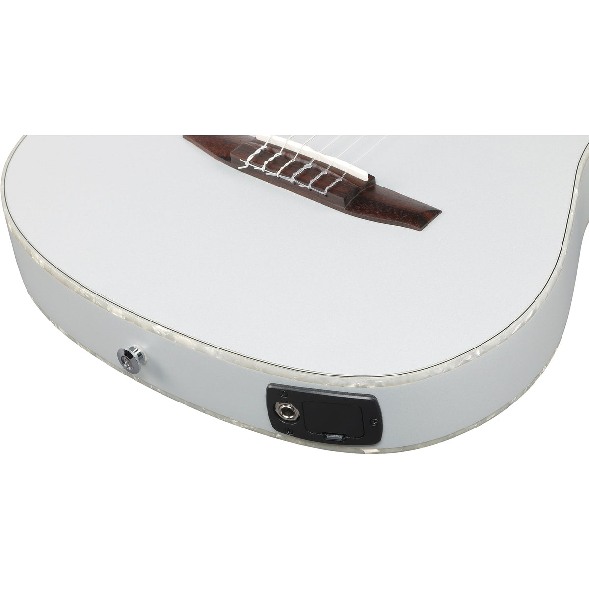 Ibanez TOD10N Tim Henson Acoustic Electric Guitar - Silver Metallic Flat - View 10 | MusicMarket