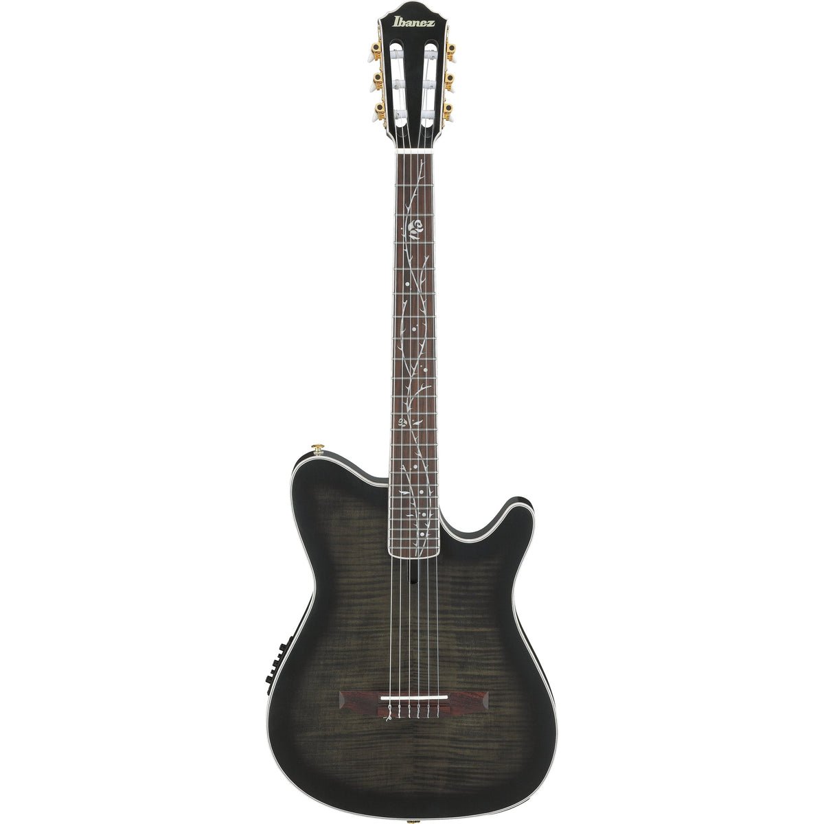 Ibanez TOD20FMN Tim Henson Acoustic Electric Guitar - Black Burst Fade - View 2 | MusicMarket