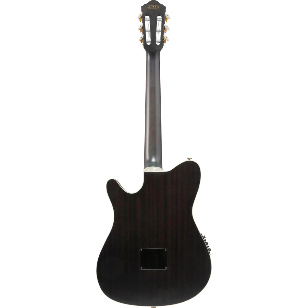 Ibanez TOD20FMN Tim Henson Acoustic Electric Guitar - Black Burst Fade - View 3 | MusicMarket