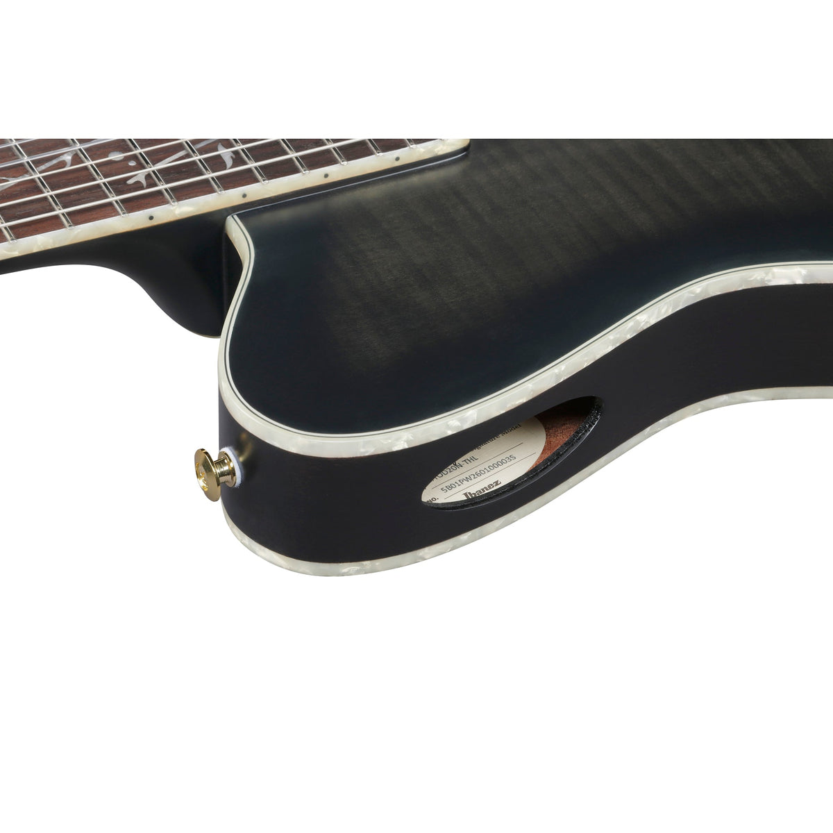 Ibanez TOD20FMN Tim Henson Acoustic Electric Guitar - Black Burst Fade - View 12 | MusicMarket