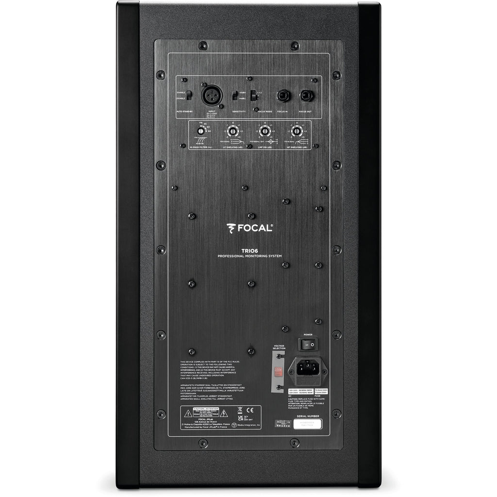 Focal Trio6 ST6 Studio Monitor - Black Finish - View 6 | MusicMarket