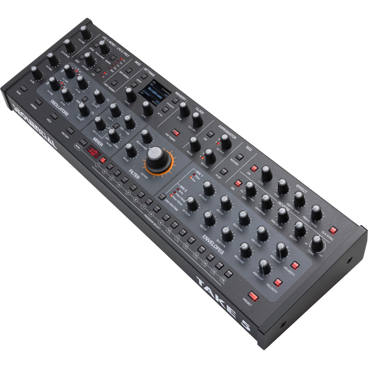 Sequential Take 5 Desktop Synth Module - View 3 | MusicMarket