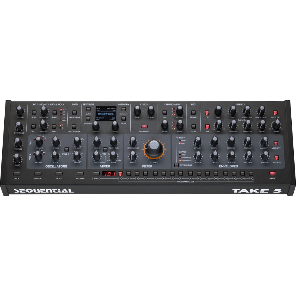 Sequential Take 5 Desktop Synth Module - View 2 | MusicMarket