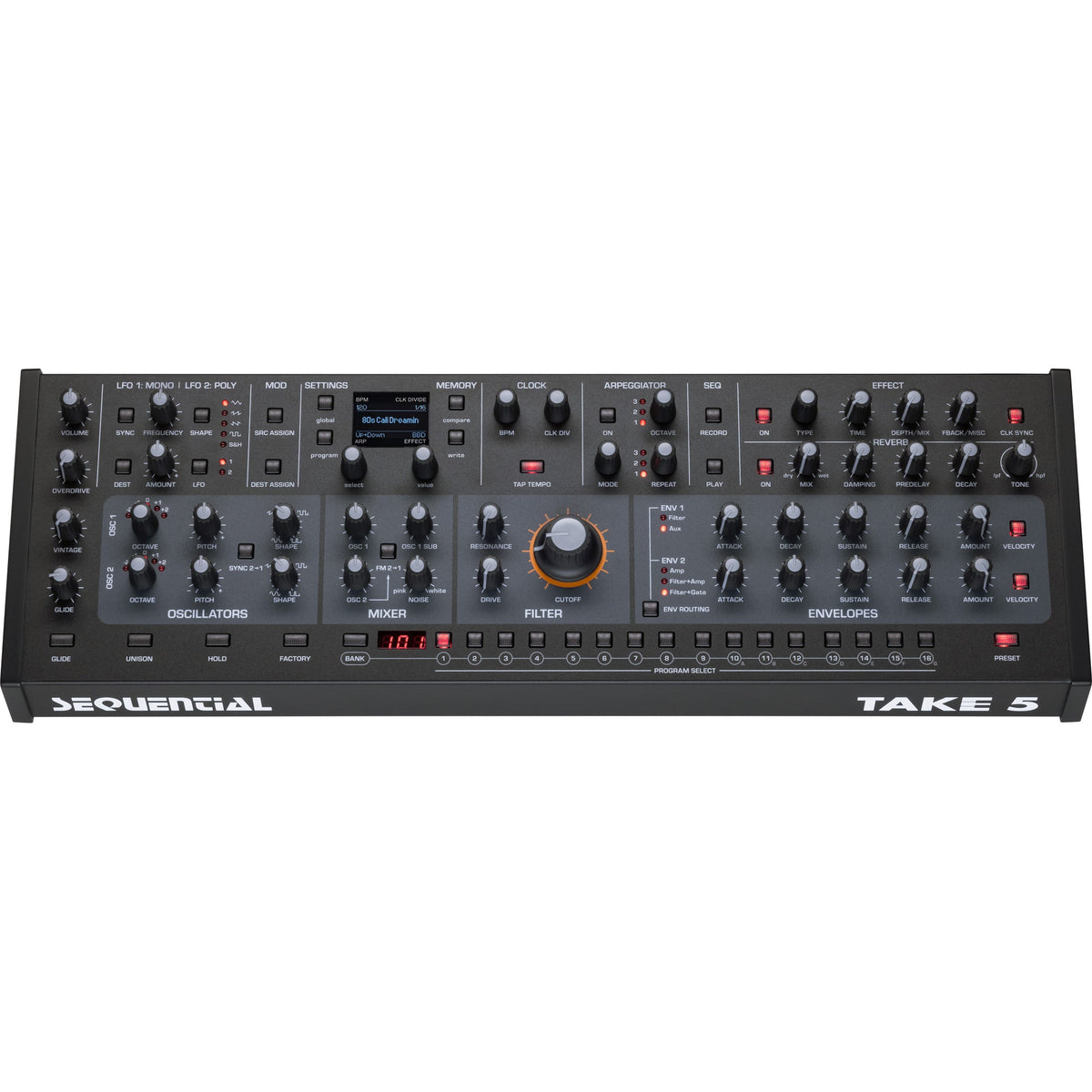 Sequential Take 5 Desktop Synth Module - View 2 | MusicMarket