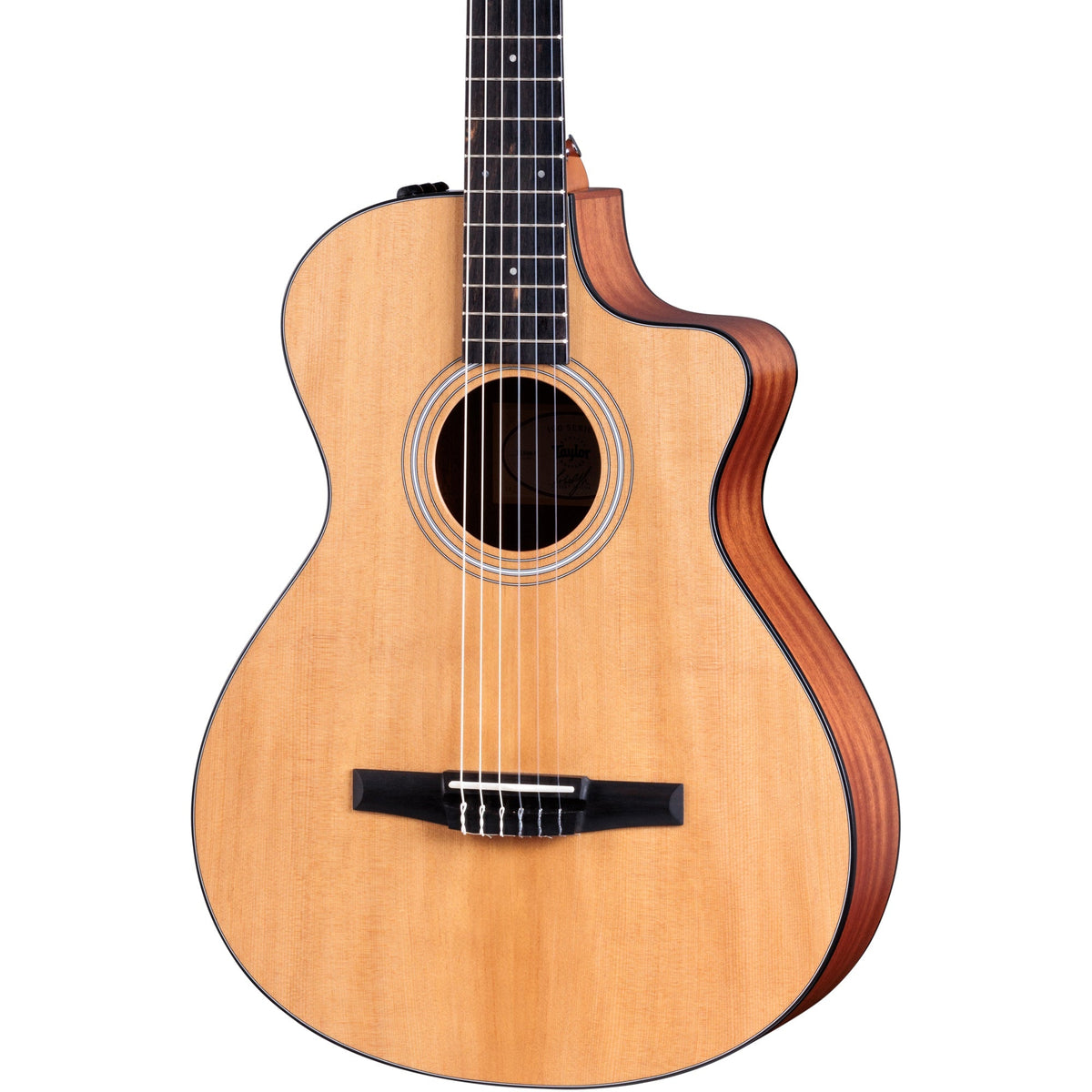 Taylor 112ce-N Nylon-String Layered Sapele Acoustic Electric Guitar - Natural - MusicMarket