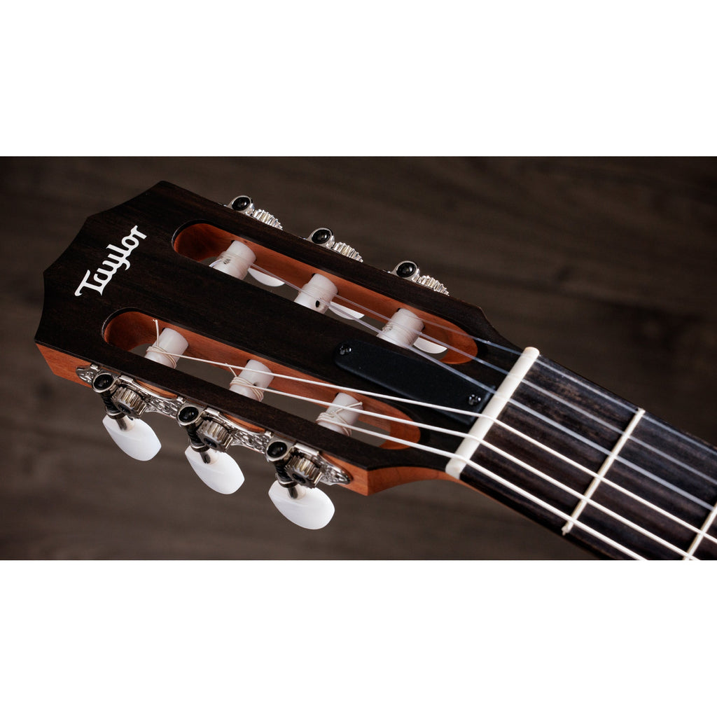 Taylor 112ce-N Nylon-String Layered Sapele Acoustic Electric Guitar - Natural - View 4 | MusicMarket