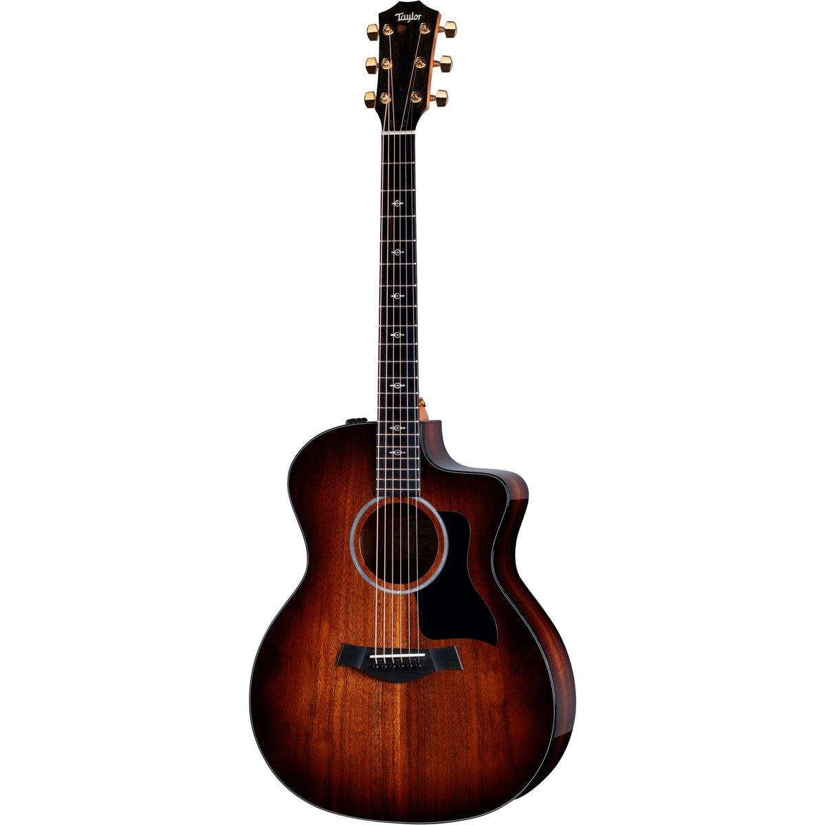 Taylor 224ce-K DLX Hawaiian Koa Acoustic Electric Guitar - Shaded Edgeburst - View 2 | MusicMarket