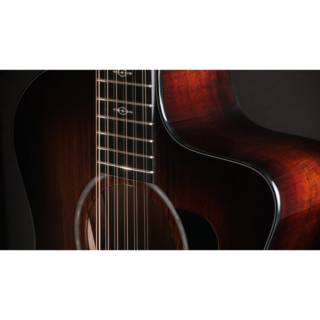 Taylor 264CE-K DLX Grand Auditorium 12-String Acoustic Electric Guitar, Hawaiian Koa - View 5 | MusicMarket