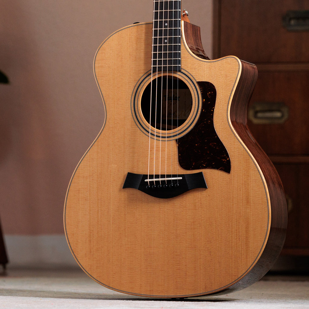 Taylor 414ce Studio Grand Auditorium Acoustic Electric Guitar - Natural - View 7 | MusicMarket