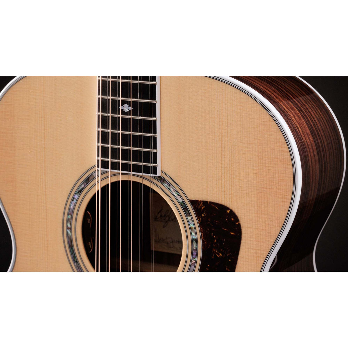 Taylor Legacy 855e Jumbo 12 String Acoustic Electric Guitar - View 4 | MusicMarket