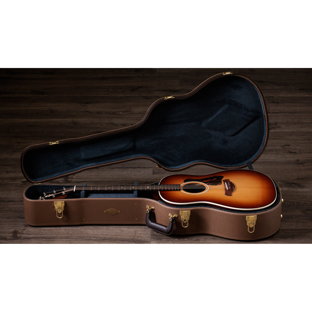 Taylor Gold Label 717e Acoustic Electric Guitar - Sunburst w/ Firestripe Pickguard - View 6 | MusicMarket