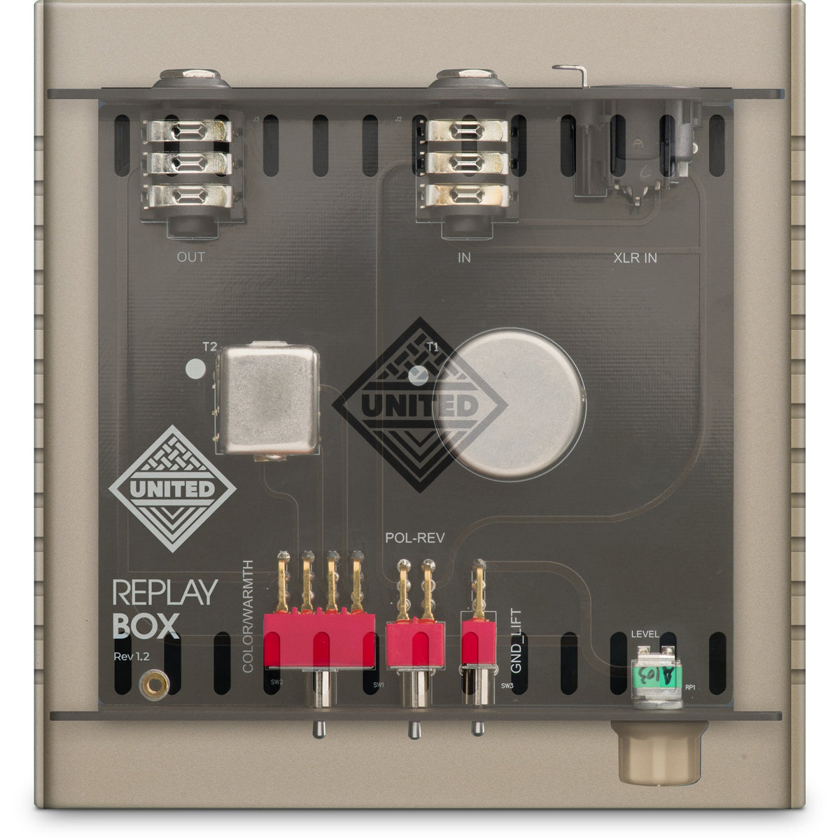 United Studio Technologies Replay Box - Dual Transformer Reamplification Box - View 4 | MusicMarket