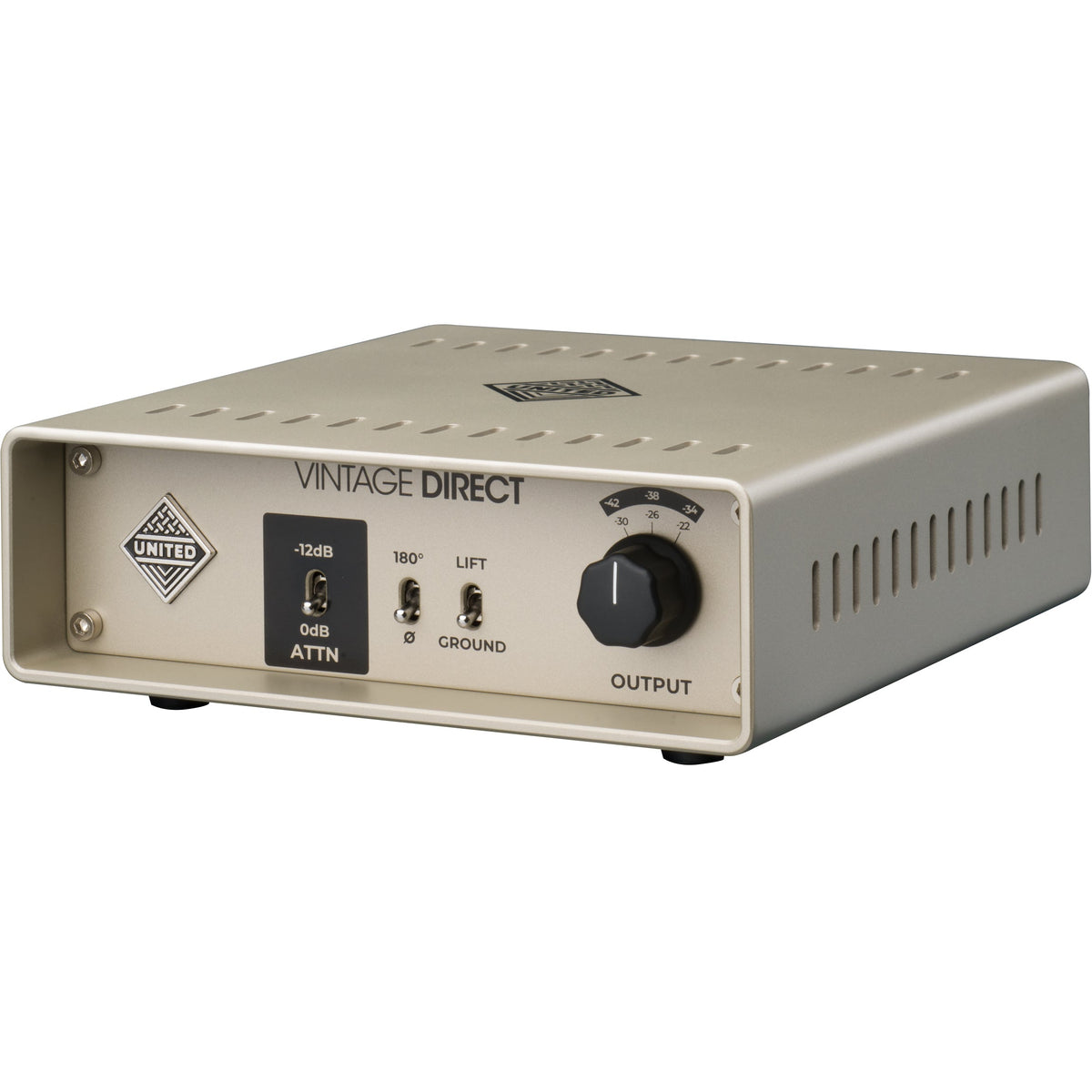 United Studio Technologies Vintage Direct - Vintage-Style Large-Transformer Direct Box - View 3 | MusicMarket