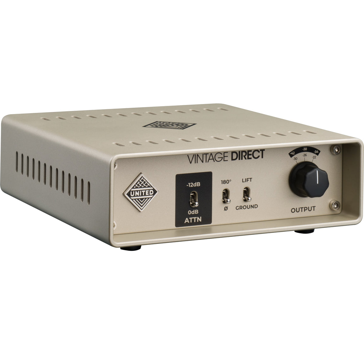 United Studio Technologies Vintage Direct - Vintage-Style Large-Transformer Direct Box - View 4 | MusicMarket