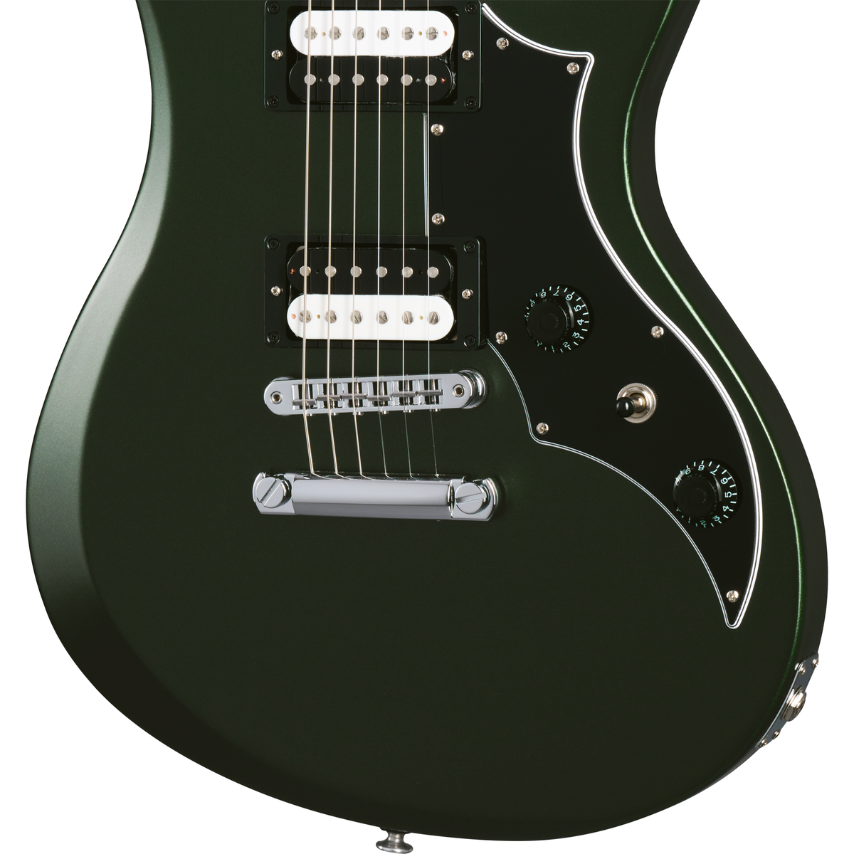 Gibson Victory Electric Guitar - Dark Green Satin - View 6 | MusicMarket