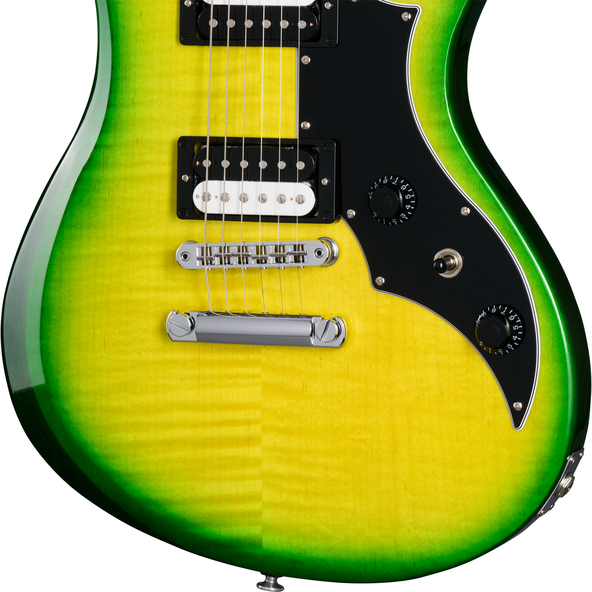 Gibson Victory Figured Top Electric Guitar - Iguana Burst - View 6 | MusicMarket