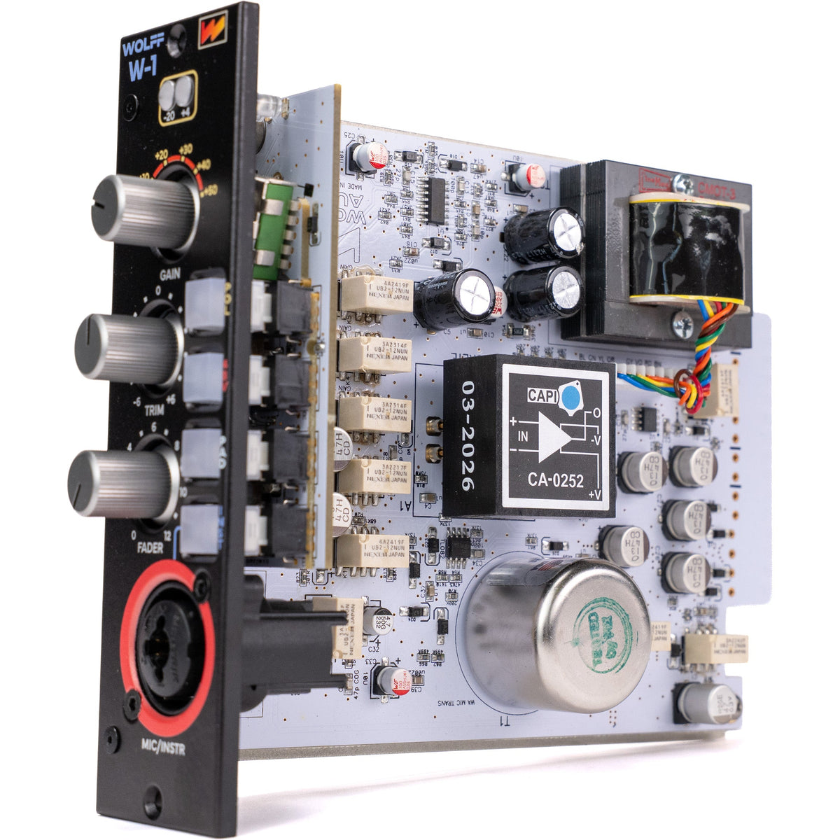 Wolff Audio W1 500 Series Microphone Preamp - View 2 | MusicMarket