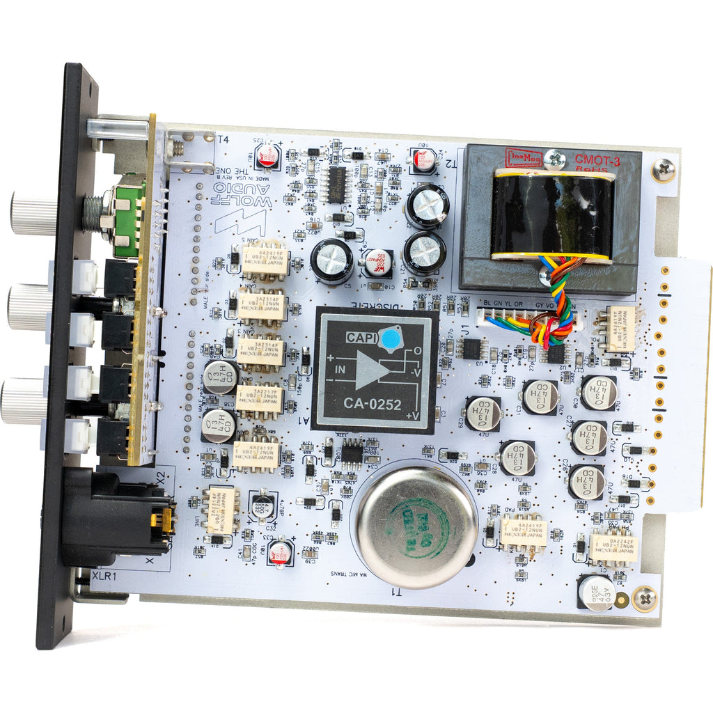Wolff Audio W1 500 Series Microphone Preamp - View 4 | MusicMarket