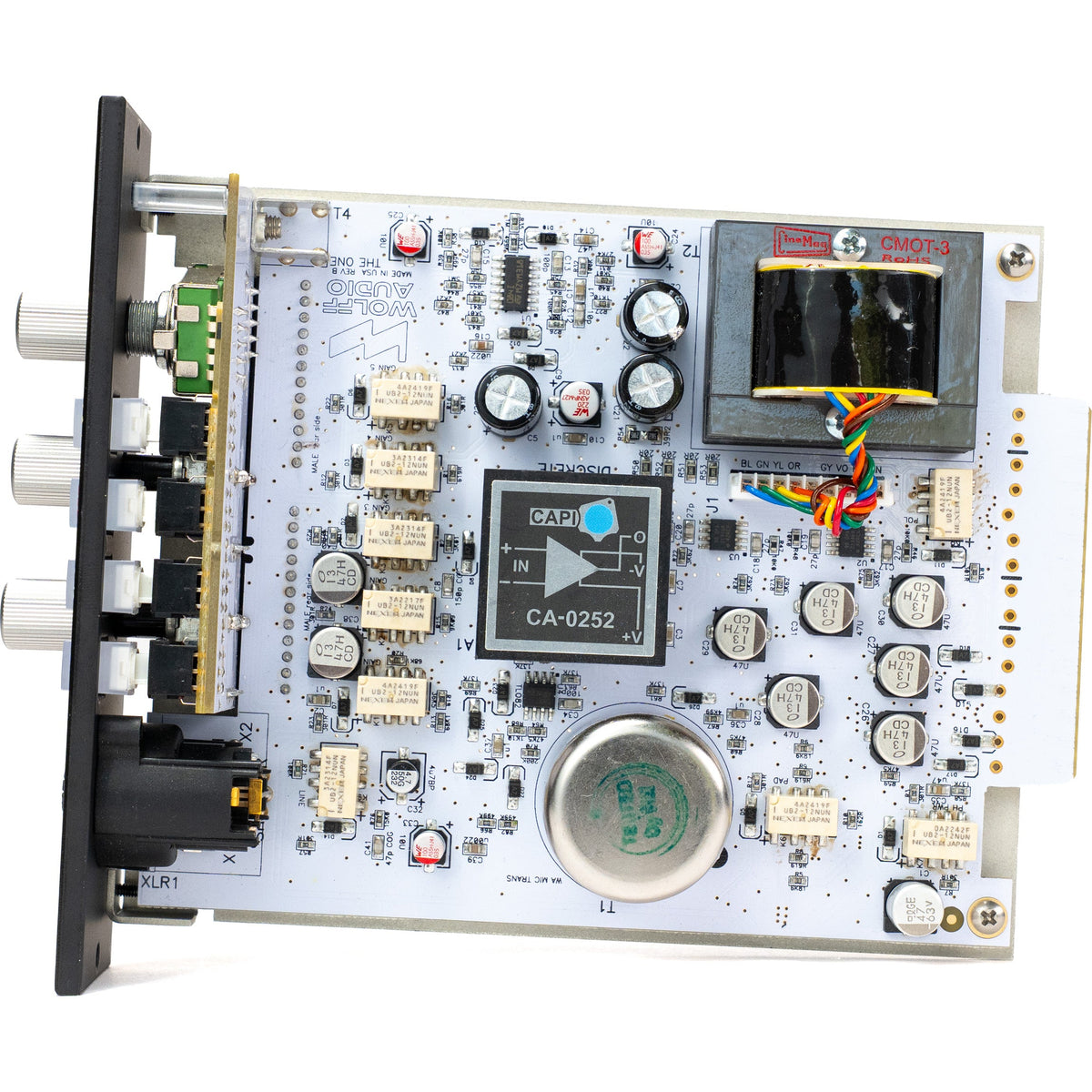 Wolff Audio W1 500 Series Microphone Preamp - View 4 | MusicMarket