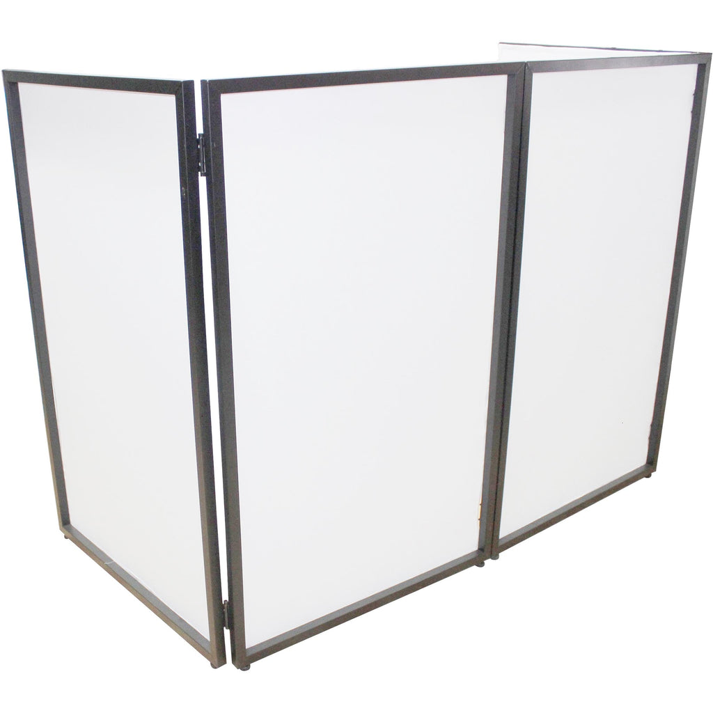 ProX XF-4X3048BMK3 4 Panel DJ Facade Black Panels - 4 Black & 4 White Scrims - View 13 | MusicMarket