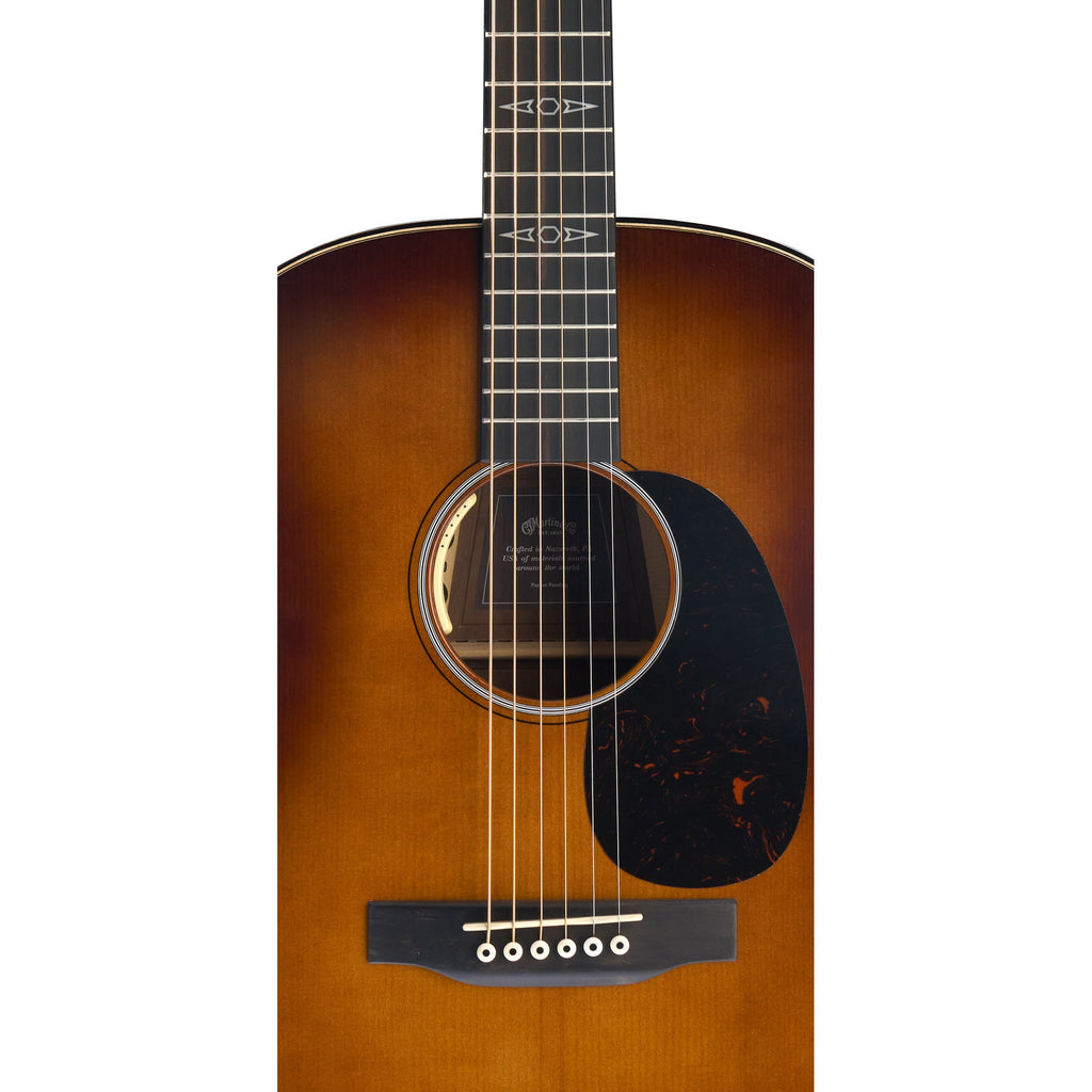 Martin GPE Inception Maple Acoustic Electric Guitar - Amber Fade Sunburst - View 5 | MusicMarket
