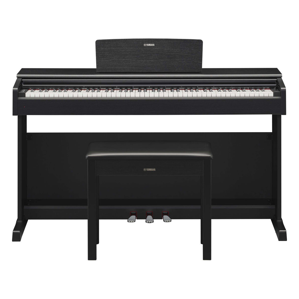 Yamaha YDP-144 Traditional Console Digital Piano with Bench - Black - View 2 | MusicMarket