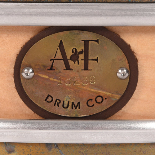 A&F Drum Co. 3x12 Rude Boy Clear Maple Snare Drum - View 2 | MusicMarket