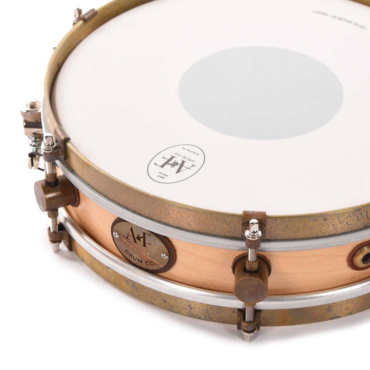 A&F Drum Co. 3x12 Rude Boy Clear Maple Snare Drum - View 3 | MusicMarket