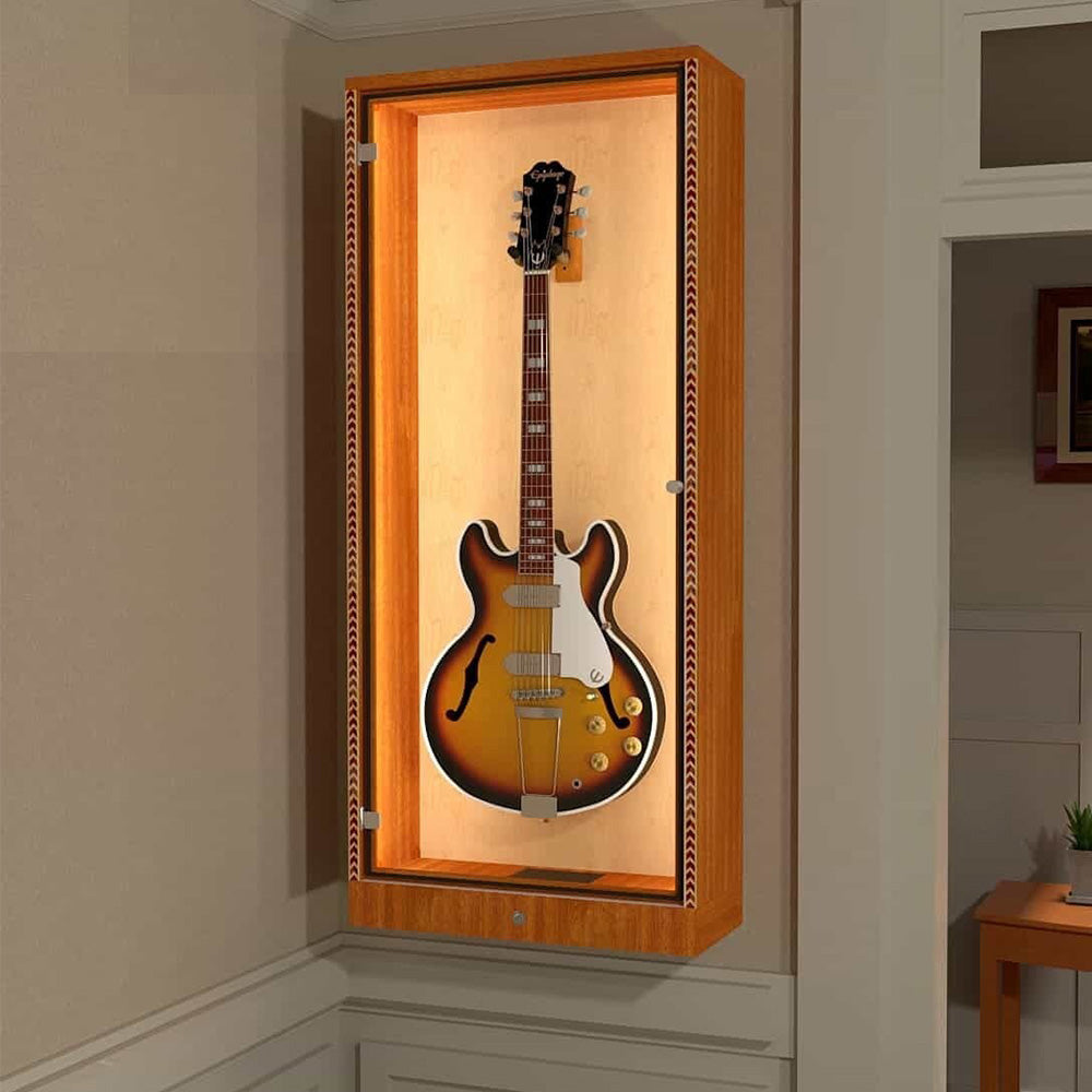 A&S Show-Case Deluxe Guitar Display Cabinet - View 3 | MusicMarket
