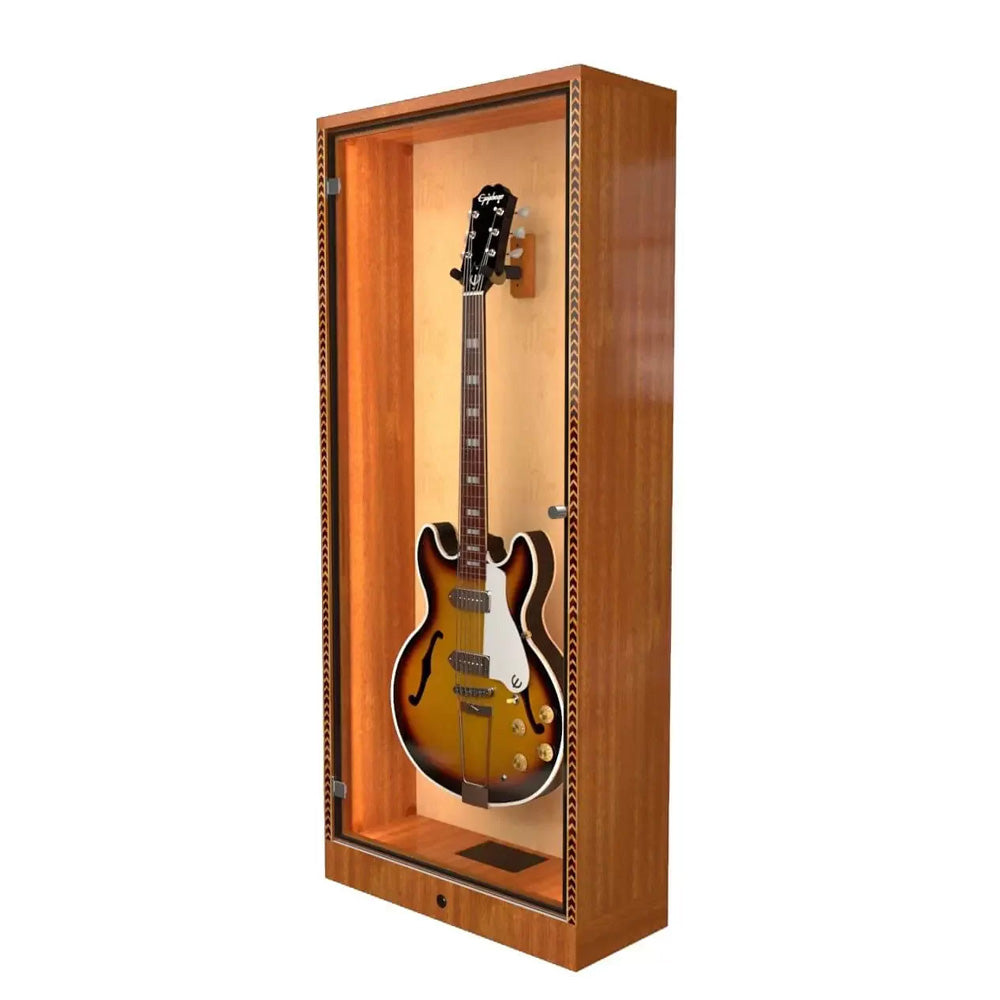 A&S Show-Case Deluxe Guitar Display Cabinet - View 2 | MusicMarket