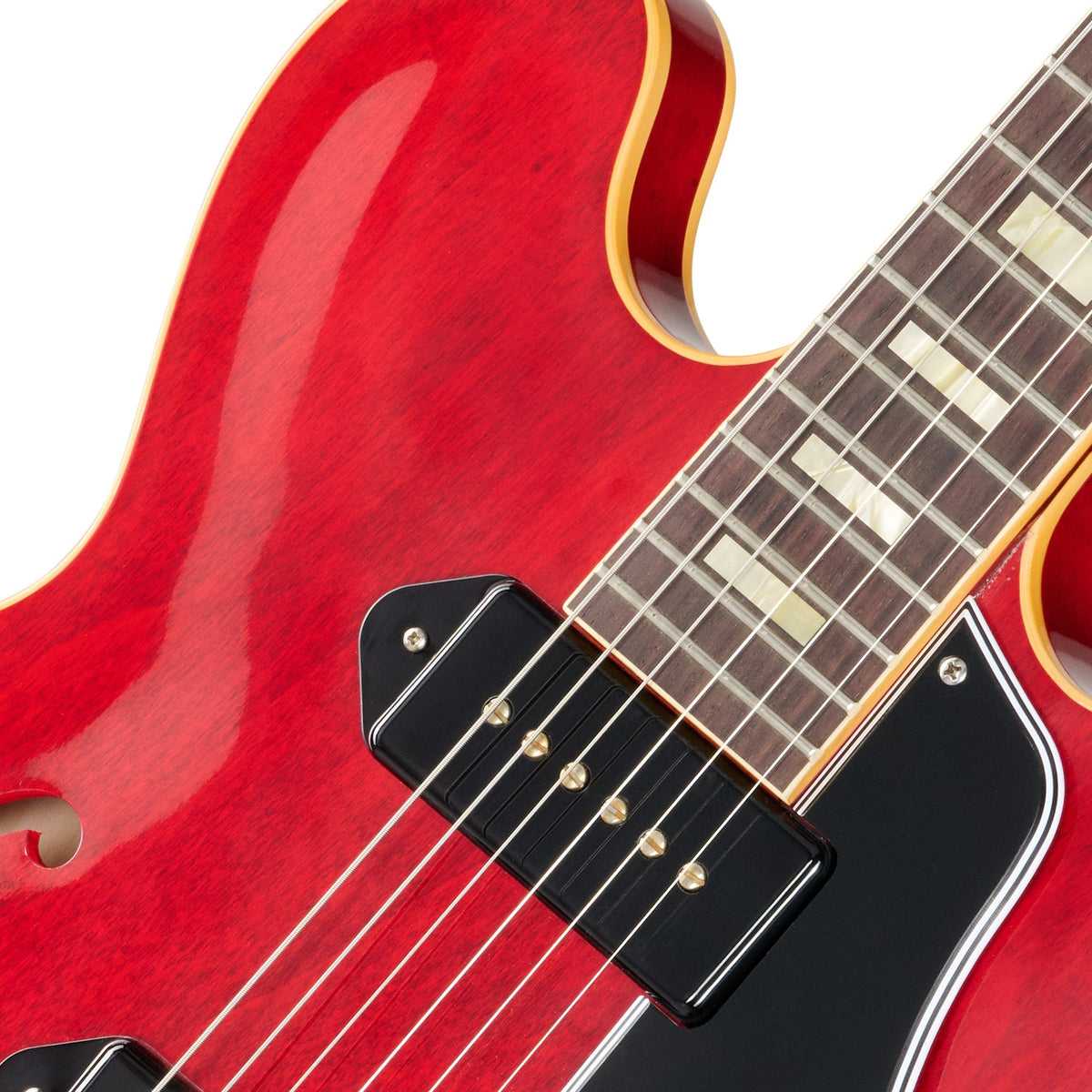 Gibson Custom 1962 ES-330 Semi-Hollowbody Reissue Electric Guitar - 60s Cherry - View 5 | MusicMarket