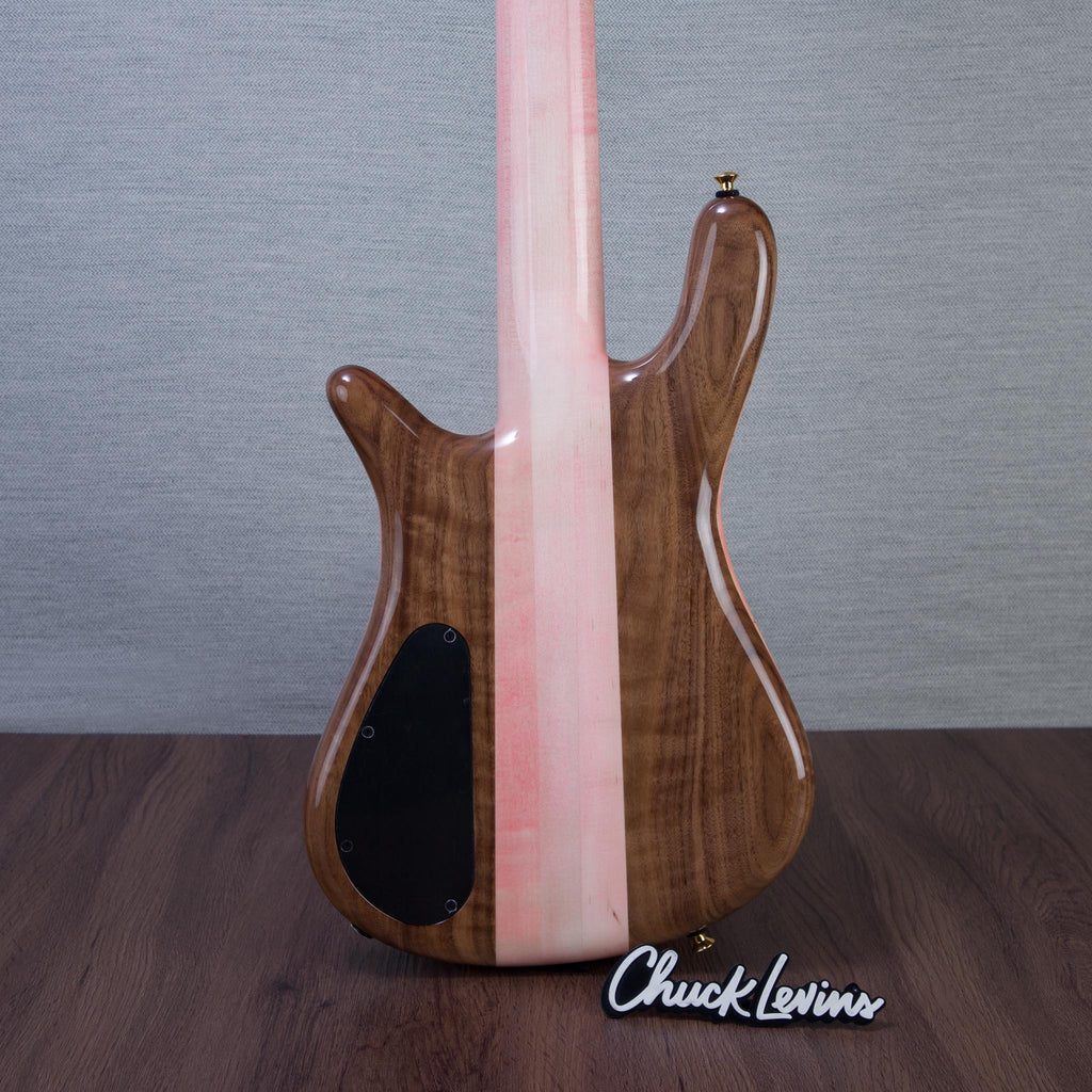 Spector USA Custom NS-5 5-String Electric Bass Guitar - Pinkish Hue - CHUCKSCLUSIVE - #2266 - View 7 | MusicMarket